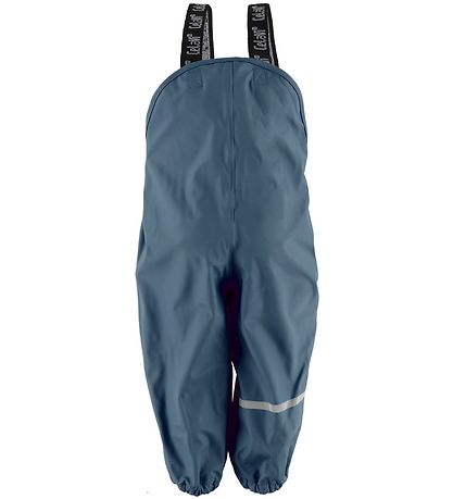 CeLaVi Rainwear w. Suspenders - PU - Petrol