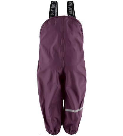 CeLaVi Rainwear w. Suspenders - PU - Dark Purple CeLaVi Rainwear w. Suspenders - PU - Dark Purple