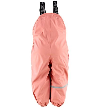 CeLaVi Rainwear w. Suspenders - PU - Coral