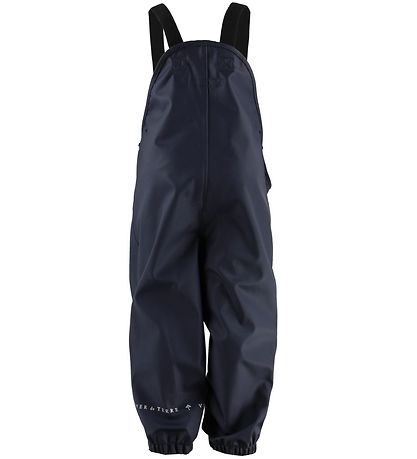 Ver de Terre Rainwear w. Suspenders - PU - Navy