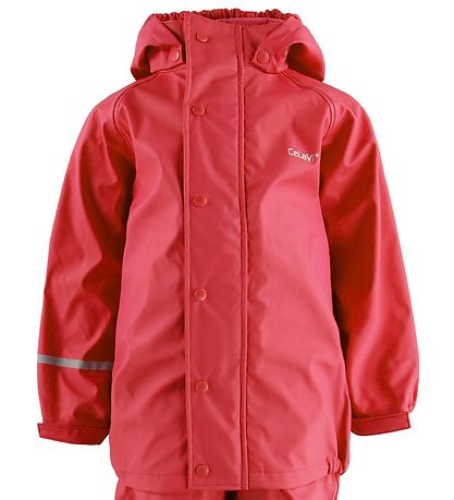 CeLaVi Regenkleidung - PU - Rot