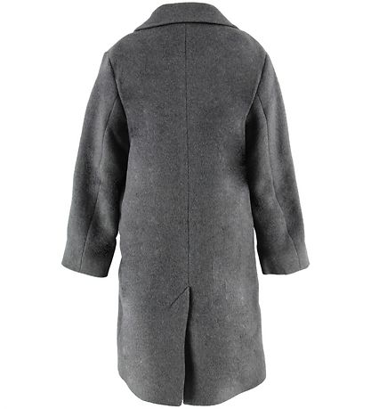 Designers Remix Coat - Wool - Hardy - Dark Grey Melange Designers Remix Coat - Wool - Hardy - Dark Grey Melange