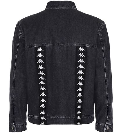 Kappa Denim Jacket w. Lining - Bascino - Black