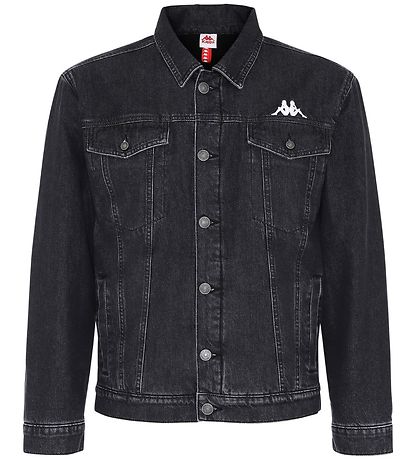 Kappa Denim Jacket w. Lining - Bascino - Black