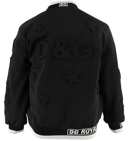 Dolce & Gabbana Bomber Jacket - Millennials Star - Black