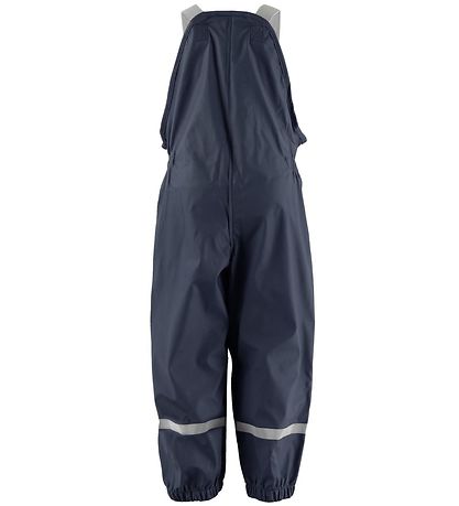 Color Kids Regnbukser m. Seler - PU - Navy Color Kids Regnbukser m. Seler - PU - Navy