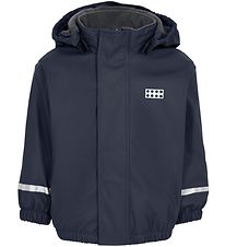 LEGO® Wear Rain Jacket w. Fleece - LWJunin - Navy