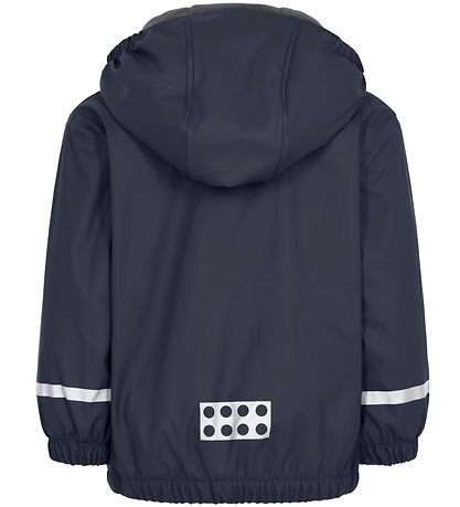 LEGO® Wear Rain Jacket w. Fleece - LWJunin - Navy