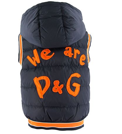 Dolce & Gabbana Dunväst - Marinblå m. Orange