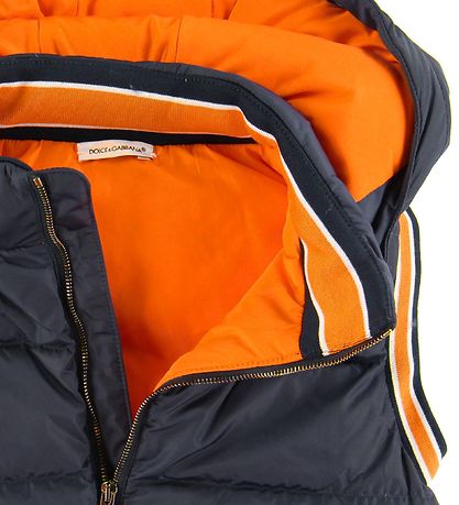 Dolce & Gabbana Dunväst - Marinblå m. Orange