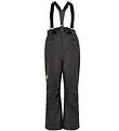 Color Kids Ski Pants w. Suspenders - Black Color Kids Ski Pants w. Suspenders - Black