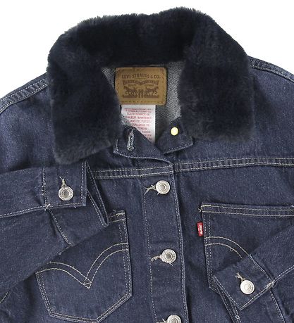 Levis Spijkerjas - Theems m. Kunstbont