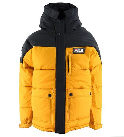 Fila Puffer Jacket - Escurcione - Yellow/Black
