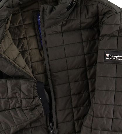 Champion Fashion Puffer Jacket - Dark Army Green