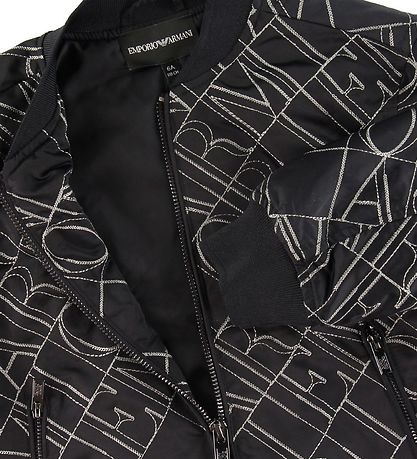 Emporio Armani Jacket - Navy w. Embroidery