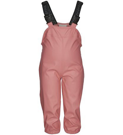 En Fant Rainwear w. Suspenders - PU - Old Rose En Fant Rainwear w. Suspenders - PU - Old Rose