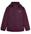 Color Kids Softshell Jakke m. Fleece - Potent Purple Color Kids Softshell Jakke m. Fleece - Potent Purple