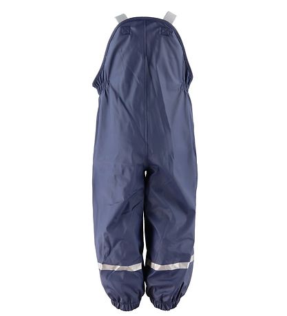 Color Kids Rainwear w. Suspenders/Fleece - PU - Dress Blues