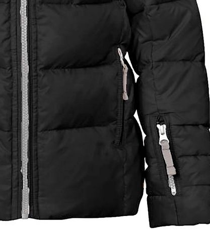 Ver de Terre Down Jacket w. Fur - Black