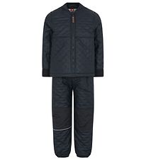 CeLaVi Thermo Set w. Fleece - Coated - Dark Navy CeLaVi Thermo Set w. Fleece - Coated - Dark Navy