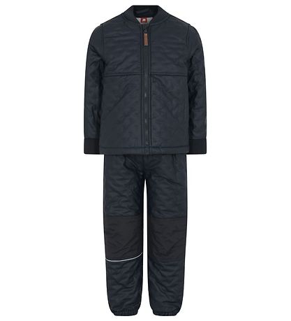 CeLaVi Thermo Set w. Fleece - Coated - Dark Navy