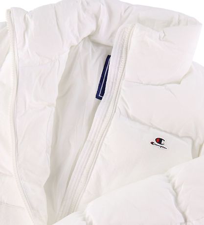 Champion Fashion Puffer Jacket - White w. Logo