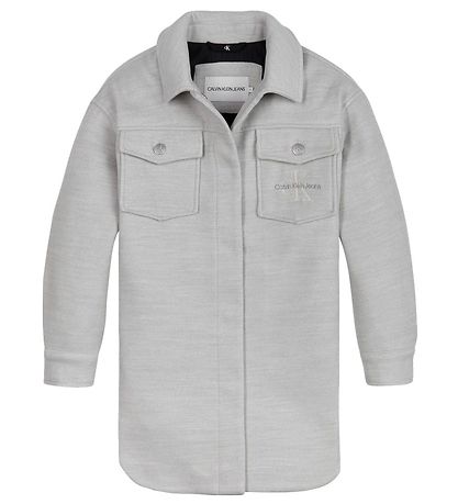Calvin Klein Jacket - Light Grey Melange Calvin Klein Jacket - Light Grey Melange