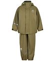 CeLaVi Regenkleidung m. Träger - PU - Khaki