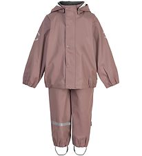 Mikk-Line Rainwear w. Suspenders - PU - Recycled - Burlwood Mikk-Line Rainwear w. Suspenders - PU - Recycled - Burlwood