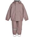 Mikk-Line Rainwear w. Suspenders - PU - Recycled - Adobe Rose Mikk-Line Rainwear w. Suspenders - PU - Recycled - Adobe Rose