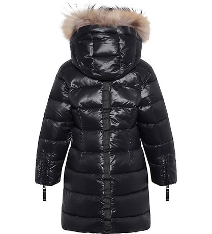 Ver de Terre Down Jacket w. Fur - Black