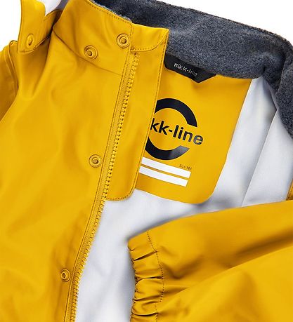 Mikk-Line Regenkleidung m. Träger - PU - Recycelt - Sonnenblume