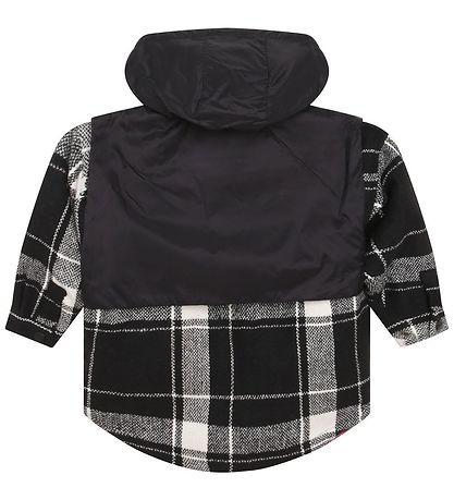 DKNY Jacket - Black/White Check w. Waistcoat