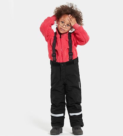 Didriksons Ski Pants w. Suspenders - Idre - Black