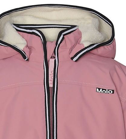 Molo Rain Jacket w. Padding - Winner - Velvet Rose