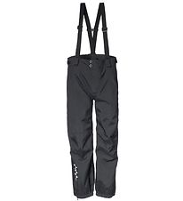 Isbjörn of Sweden Shell pants w. Suspenders - Hurricane - Black