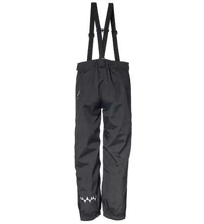 Isbjörn of Sweden Shell pants w. Suspenders - Hurricane - Black