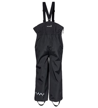 Isbjörn of Sweden Shell trousers w. Suspenders - Gale - Black