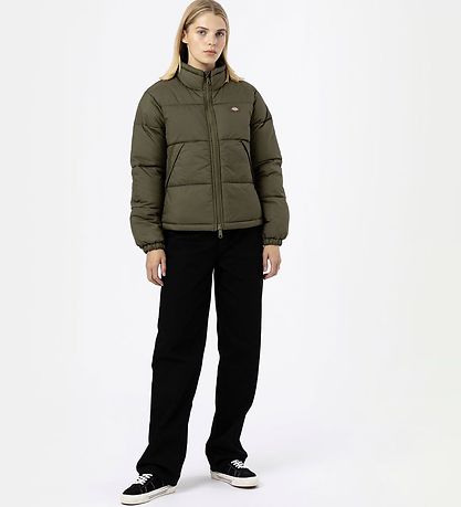 Dickies Polstret Jakke - Militær Green
