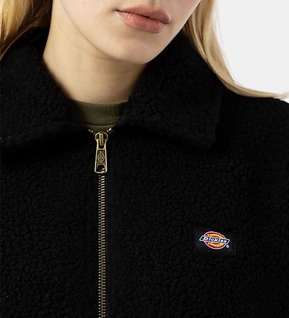 Dickies 플리스 재킷 - 팔머데일 - 블랙