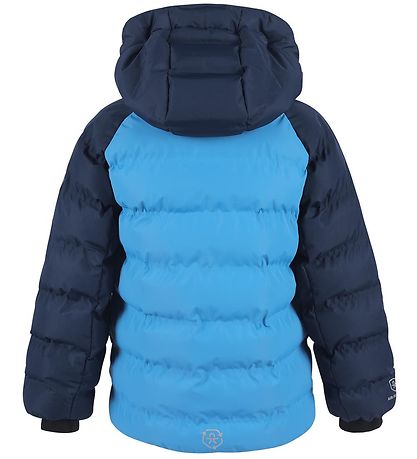 Color Kids Puffer Jacket - Blue/Navy