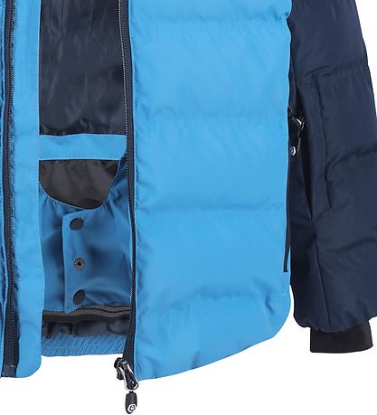 Color Kids Puffer Jacket - Blue/Navy