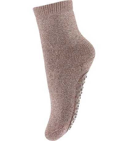 MP Socks - ABS - Celina - Brown Sienna w. Glitter