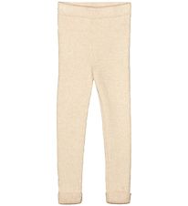 Fliink Leggings - Knitted - Benna Rib - Sandshell Fliink Leggings - Knitted - Benna Rib - Sandshell