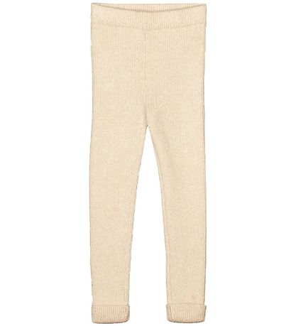 Fliink Leggings - Knitted - Benna Rib - Sandshell Fliink Leggings - Knitted - Benna Rib - Sandshell