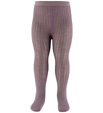 MP Tights - Wool - Rib - Dark Purple Dove MP Tights - Wool - Rib - Dark Purple Dove