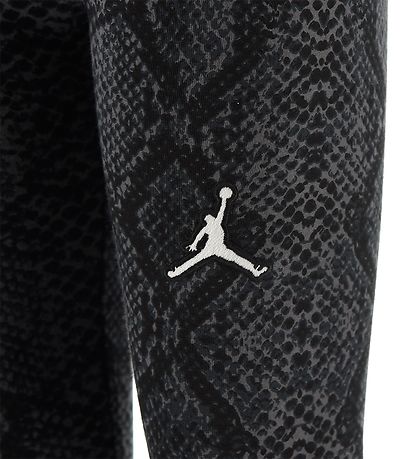 Jordan Hoodie/Leggings - Essential Snake - Black w. Snake face