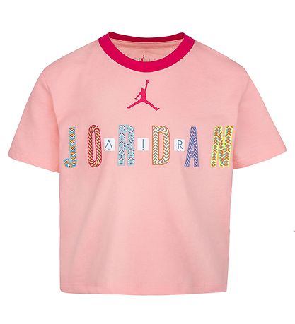 Jordan Collegeshortsit/T-paita - Girls Bff - Rush Vaaleanpunaine