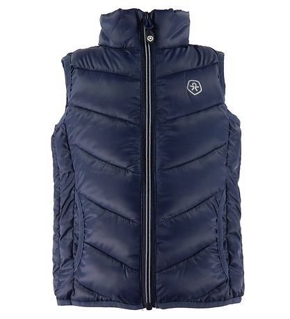 Color Kids Puffer Vest - Dress Blues