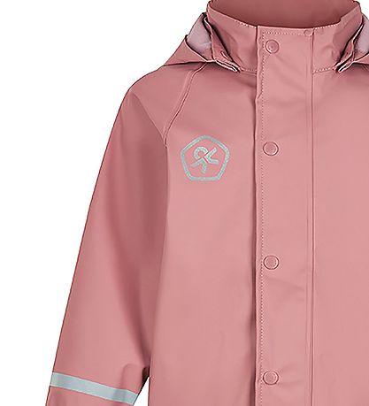 Color Kids Regenkleidung m. Träger - PU - Ash Rose Color Kids Regenkleidung m. Träger - PU - Ash Rose